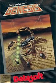 Box cover for Genesis on the Atari 8-bit.