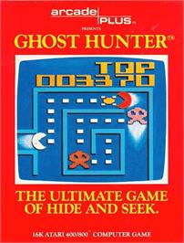 Box cover for Ghost Hunter on the Atari 8-bit.