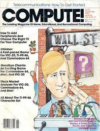 Box cover for Goodbye Charlie on the Atari 8-bit.