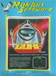 Box cover for Gorf on the Atari 8-bit.