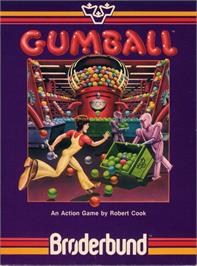 Box cover for Gumball on the Atari 8-bit.