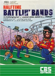 Box cover for Halftime Battlin' Bands on the Atari 8-bit.