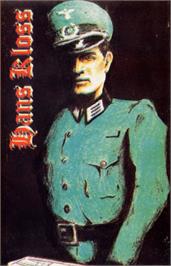 Box cover for Hans Kloss on the Atari 8-bit.