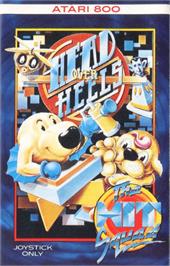 Box cover for Head Over Heels on the Atari 8-bit.
