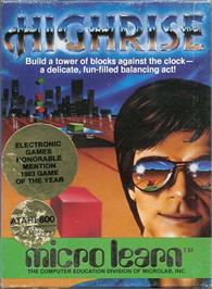 Box cover for High Rise on the Atari 8-bit.