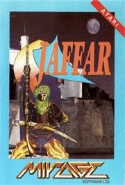 Box cover for Jaffar on the Atari 8-bit.