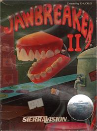 Box cover for Jawbreaker 2 on the Atari 8-bit.
