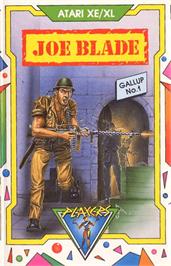Box cover for Joe Blade on the Atari 8-bit.