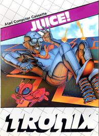 Box cover for Juice! on the Atari 8-bit.