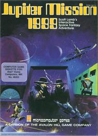 Box cover for Jupiter Mission 1999 on the Atari 8-bit.