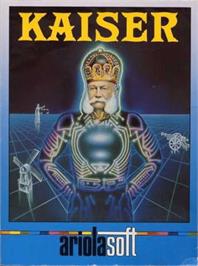 Box cover for Kaiser on the Atari 8-bit.