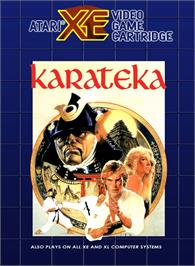 Box cover for Karateka on the Atari 8-bit.