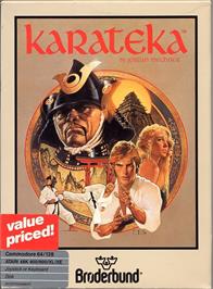 Box cover for Karateka on the Atari 8-bit.