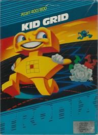Box cover for Kid Grid on the Atari 8-bit.