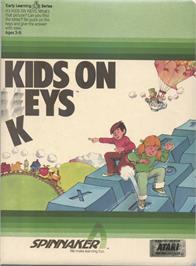 Box cover for Kids On Keys on the Atari 8-bit.