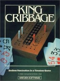 Box cover for King Cribbage on the Atari 8-bit.