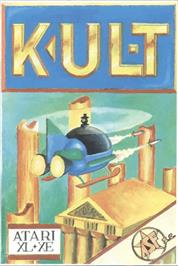 Box cover for Kult on the Atari 8-bit.