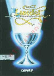 Box cover for Lancelot on the Atari 8-bit.