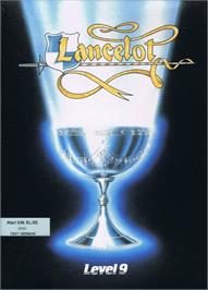 Box cover for Lancelot on the Atari 8-bit.