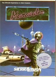 Box cover for Marauder on the Atari 8-bit.