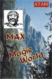 Box cover for Max on the Atari 8-bit.