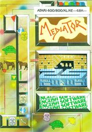 Box cover for Mediator on the Atari 8-bit.