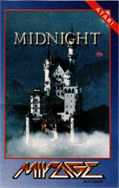 Box cover for Midnight on the Atari 8-bit.