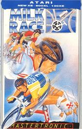 Box cover for Milk Race on the Atari 8-bit.