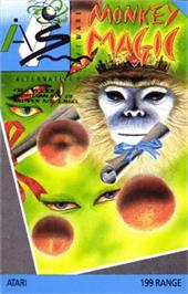 Box cover for Monkey Magic on the Atari 8-bit.