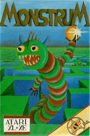 Box cover for Monstrum on the Atari 8-bit.