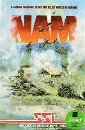 Box cover for Nam on the Atari 8-bit.