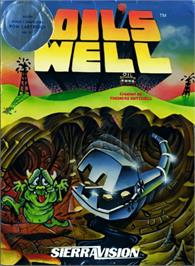 Box cover for Oil's Well on the Atari 8-bit.