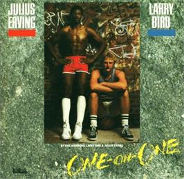 Box cover for One-on-One on the Atari 8-bit.