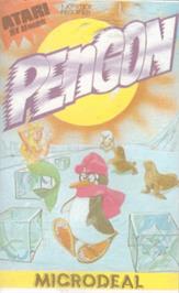 Box cover for Pengon on the Atari 8-bit.