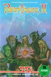 Box cover for Phantasie 2 on the Atari 8-bit.