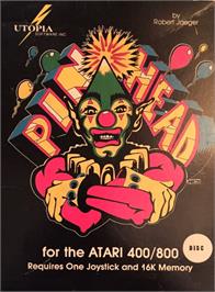 Box cover for Pinhead on the Atari 8-bit.