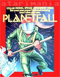 Box cover for Planetfall on the Atari 8-bit.