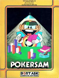 Box cover for Pokersam on the Atari 8-bit.
