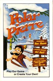 Box cover for Polar Pierre on the Atari 8-bit.