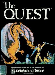 Box cover for Quest on the Atari 8-bit.