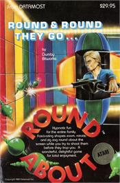 Box cover for Round About on the Atari 8-bit.