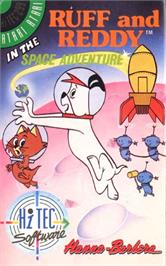 Box cover for Ruff and Reddy in the Space Adventure on the Atari 8-bit.