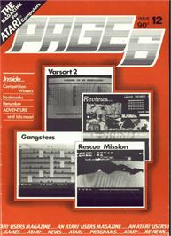 Box cover for Secret Mission on the Atari 8-bit.