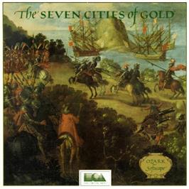 Box cover for Seven Cities Of Gold, The on the Atari 8-bit.