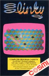Box cover for Slinky on the Atari 8-bit.
