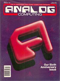 Box cover for Slither on the Atari 8-bit.