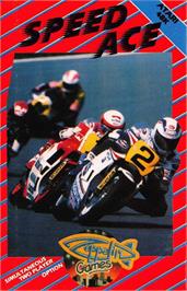 Box cover for Speed Ace on the Atari 8-bit.