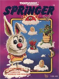 Box cover for Springer on the Atari 8-bit.