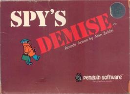 Box cover for Spy's Demise on the Atari 8-bit.