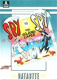 Box cover for Spy vs. Spy II: The Island Caper on the Atari 8-bit.